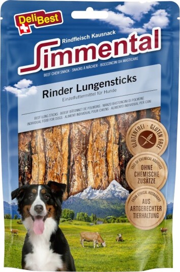 Delibest Simmental Kjøttpinner Storfelunge Sparepakke 4 X 120 G Delibest Simmental Kjøttpinner Storfelunge Sparepakke 4 X 120 G