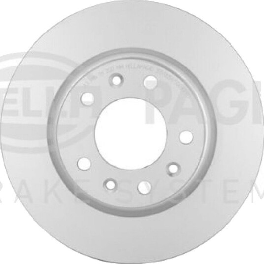 Bremseskive HELLA 8DD 355 120-541 Bremseskive HELLA 8DD 355 120-541