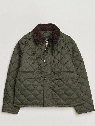 Barbour Heritage Spey Quilted Jacket Sage