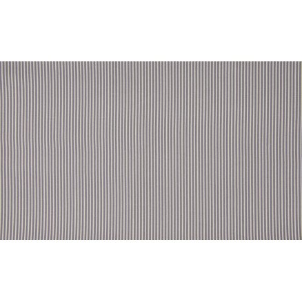 Diverse Minimals Bomullspoplinstoff Print 365 Stripe Grey 145cm 50cm