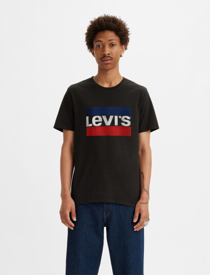 Levi"s® Sportswear Logo Graphic Sports - Black - L