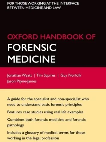 Oxford Handbook Of Forensic Medicine Av Jonathan P. (Emergency Department Consultant And Forensic Physician Royal Cornwall Hospital Cornwall Uk) Wyatt