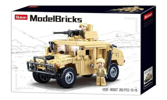 Sluban Army Combat off-roader Sluban Army Combat off-roader