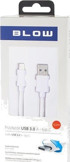 Usb Blow Usb-A-Kabel 0,5 M Hvit 66-120#