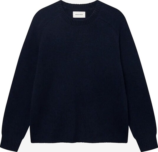 WOOD WOOD Wwcay Crew Neck 25514   OCEAN CAVERN MELANGE   XXL