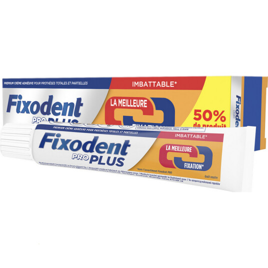 Fixodent Denture Adhesive Plus Best Hold Dual Power 60g