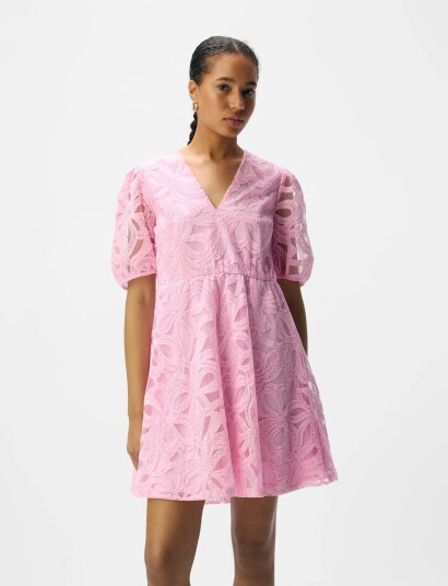 Object Objrose 3/4 Re Short Dress E Div Pink 36 Object Objrose 3/4 Re Short Dress E Div Pink 36