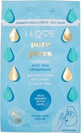 I Love... I Love Pure Pores Cleansing Aloe Vera Cream Mask 10 ml