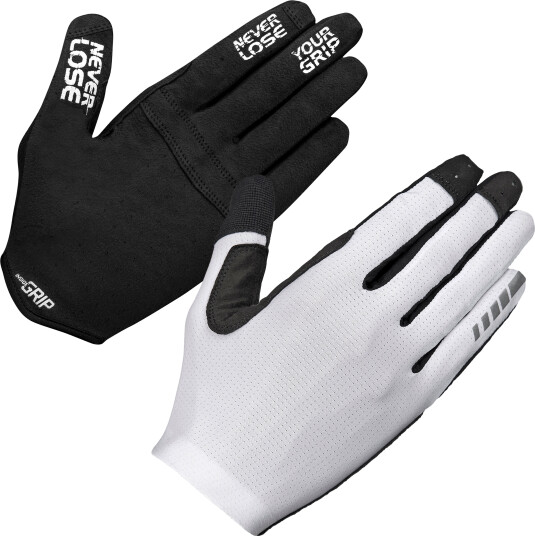 Gripgrab Aerolite InsideGrip Long Finger Glove White XXL, White