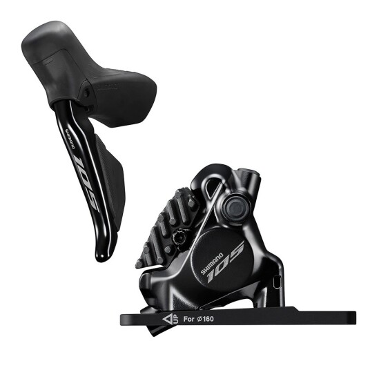 Shimano 105 St-R7170-L Di2 Venstre 2-Delt Gir/bremsepakke