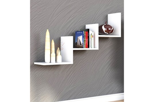 Vegghylle 60x90 cm Hvit