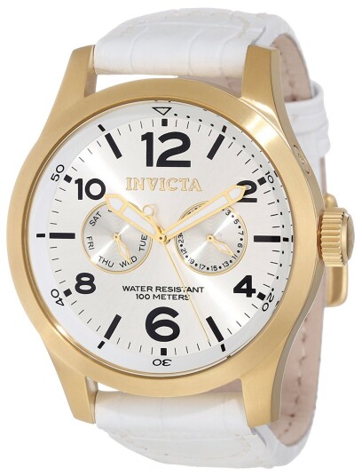 Invicta Herreklokke 12174 Specialty Hvit/Lær Ø48 mm Invicta Herreklokke 12174 Specialty Hvit/Lær Ø48 mm