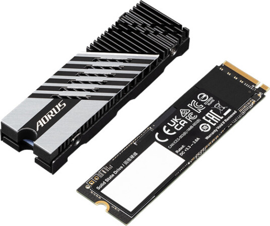 GIGABYTE AORUS Gen4 7300 SSD - 1TB - M.2 2280 - PCIe 4.0