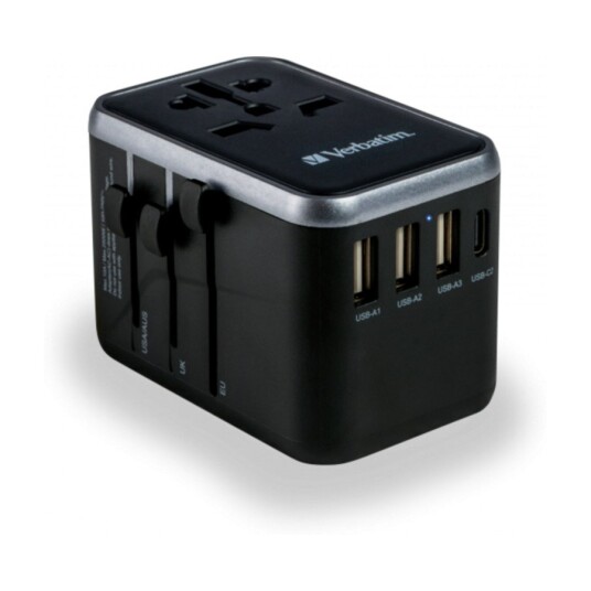 Verbatim Uta-04 reiseadapter 61w Verbatim Uta-04 reiseadapter 61w