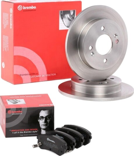 BREMBO BRB3405N0095 Bremseskiver og -klosser BREMBO BRB3405N0095 Bremseskiver og -klosser