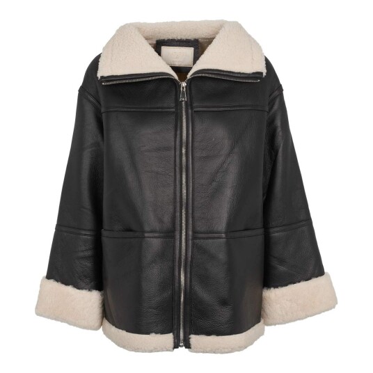 Natures Collection Karina jakke Svart / Beige M Natures Collection Karina jakke Svart / Beige M