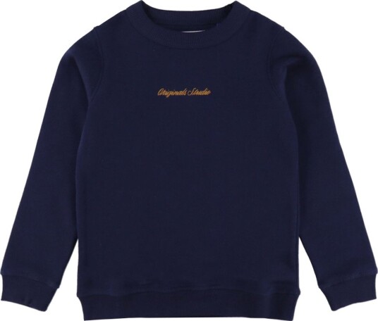 Jack & Jones Collegegenser - JwhNørrebro - Ocean Grotten - Jack & Jones - 8 år (128) - Collegegenser - Marineblå