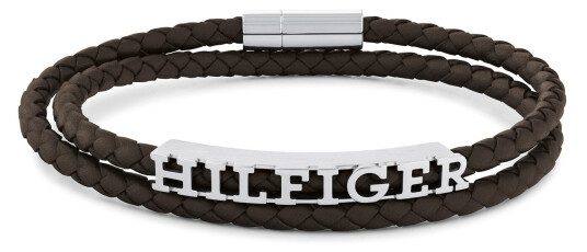 Tommy Hilfiger Bryan Armbånd Lær 2790589 - Herre - Stainless Steel Tommy Hilfiger Bryan Armbånd Lær 2790589 - Herre - Stainless Steel