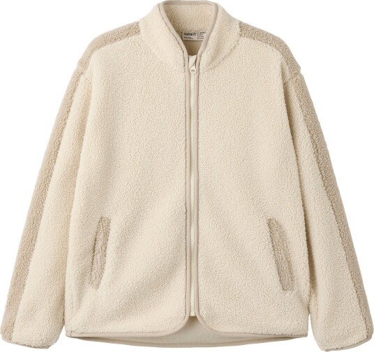 Name It Nkfomajal Nreg Teddy Jacket BIRCH 122 128