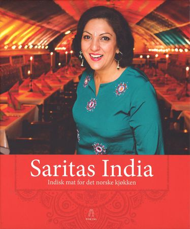 Saritas India : indisk mat for det norske kjøkken, Veldig pen bok / som ny