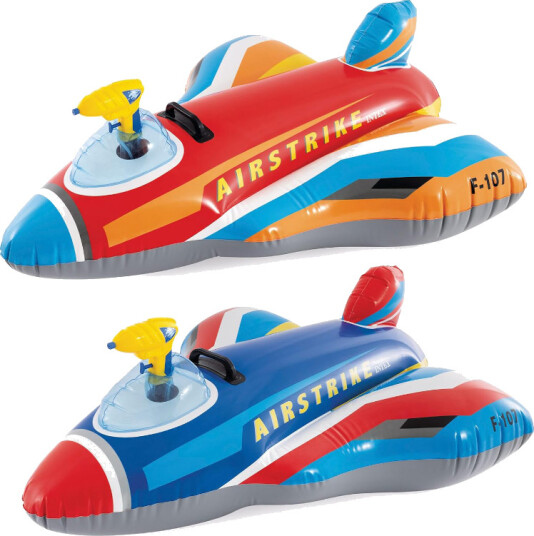 Intex Ride-Ons – med Vannpistol 117×104 cm assortert – Jet Fighter Intex Ride-Ons – med Vannpistol 117×104 cm assortert – Jet Fighter