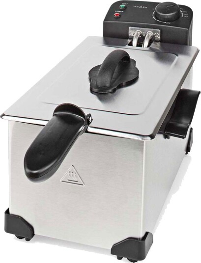 Nedis Frityrgryte 3 liter med termostat (2200W) Nedis Frityrgryte 3 liter med termostat (2200W)