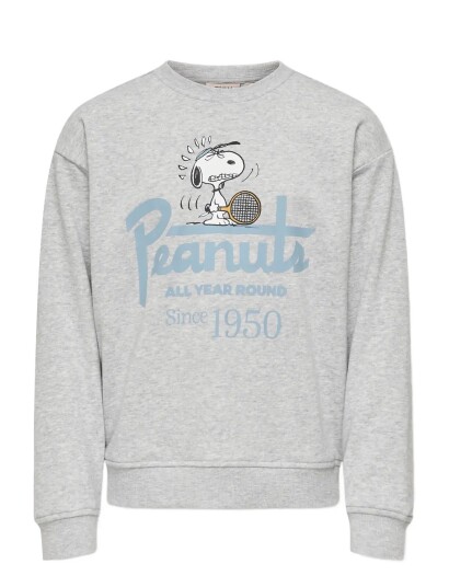 Kids Only Kogracquet Ls Loose O Neck Ub Swt Grey 134 140 Kids Only Kogracquet Ls Loose O Neck Ub Swt Grey 134 140