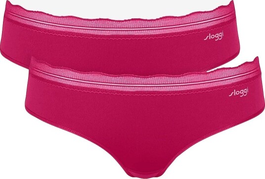 Sloggi Hipstertruser Sloggi GO Blush 2 pakning Rosa Sloggi Hipstertruser Sloggi GO Blush 2 pakning Rosa