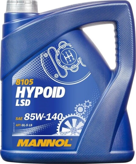 Girolje MANNOL Hypoid LSD GL-5 85W-140 4L
