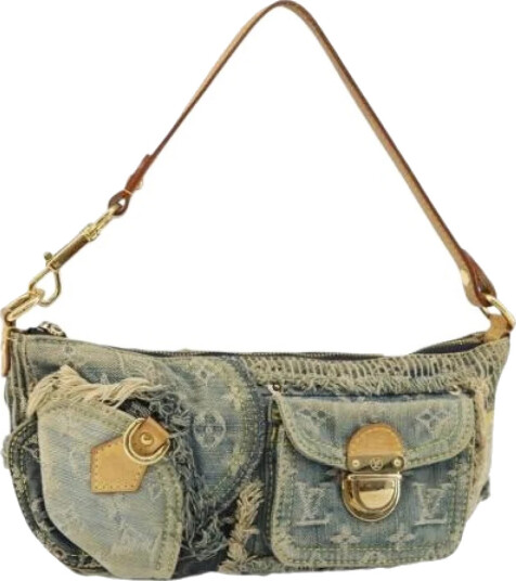 Louis Vuitton Vintage Dame Blå Louis Vuitton Vintage Dame Blå