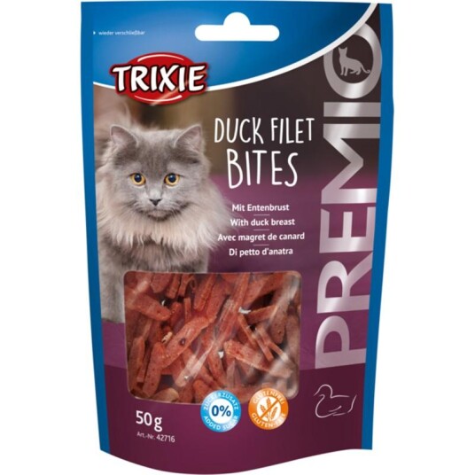 Trixie Premio Andebiter Kattesnacks 50 g - Helse og Velvære Trixie Premio Andebiter Kattesnacks 50 g - Helse og Velvære