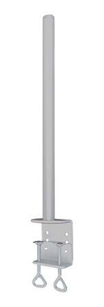 Neomounts 70cm Forlengelsesstang for Monitor Fester - Justerbar Høyde - Sølv