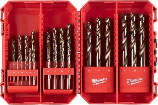 Milwaukee HSS-G Kobalt Metallbor Sett 1-13 Mm, 25 Deler