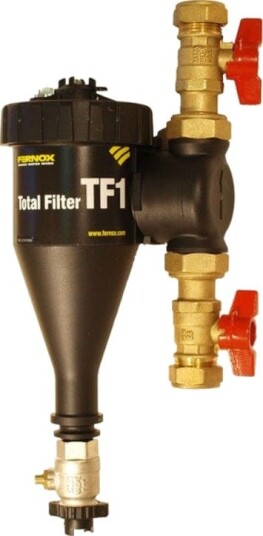 Cimberio Fernox Filter Total Tf 1 med Fluid + Protector Pakke 22mm