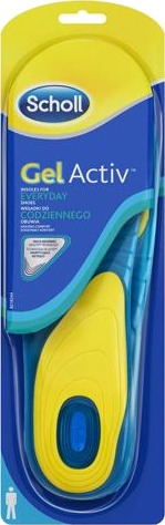Scholl Gel Activ Everyday såler mann 1 par