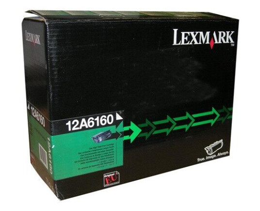 Lexmark - black - original - refurbished - toner cartridge - Laser toner Svart