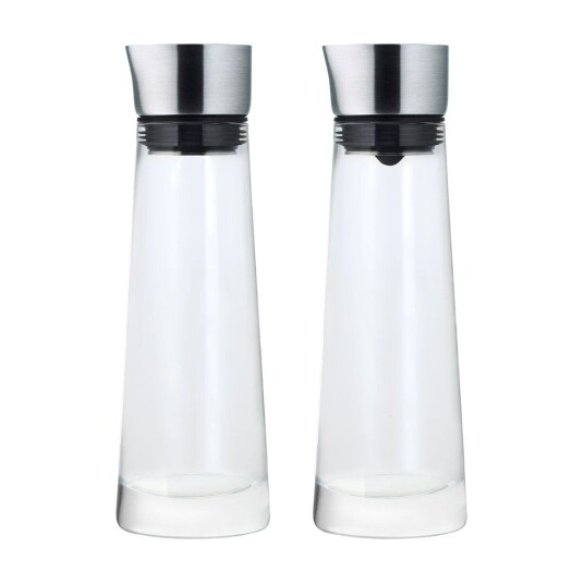 blomus Macchiato sett sukkerkar og melkekanne Glass-rustfritt stål blomus Macchiato sett sukkerkar og melkekanne Glass-rustfritt stål