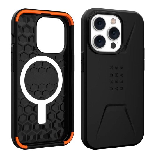 UAG iPhone 14 Pro UAG CIVILIAN Series Deksel - MagSafe-kompatibel - Svart