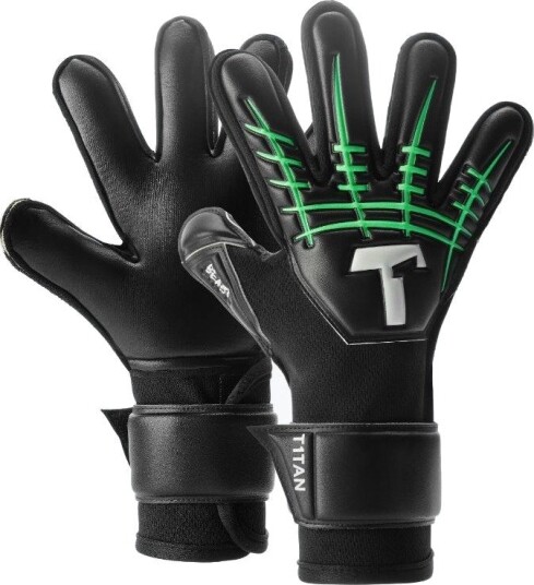 T1TAN Keeperhansker Fluo Beast 3.0 Svart/Grønn Barn størrelse 6 T1TAN Keeperhansker Fluo Beast 3.0 Svart/Grønn Barn størrelse 6