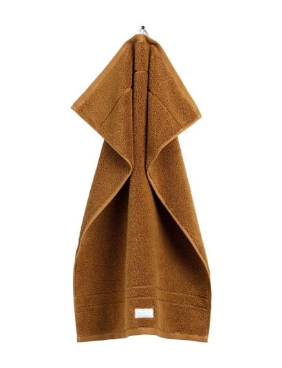GANT Premium Towel 50X70 Yellow GANT SUEDE BROWN 50X70