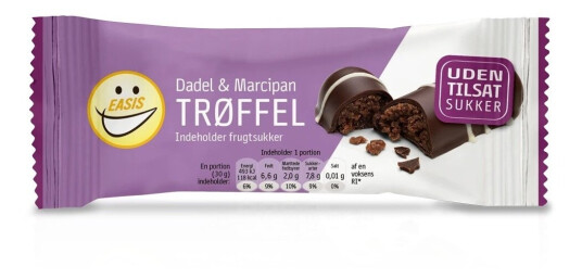 EASIS Truffle Date & Marzipan Bar 30g