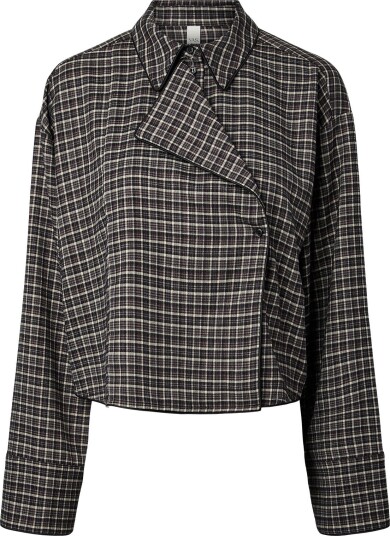 YAS Yastulva Ls Short Shirt S.   Black   38
