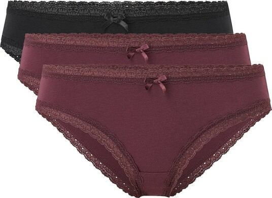 Hunkemöller Truser Georgia 3 pakning Lilla