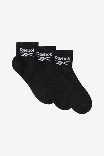 Reebok Performance Ankelsokker Sock Ankle With Half 3 pakning Svart Reebok Performance Ankelsokker Sock Ankle With Half 3 pakning Svart