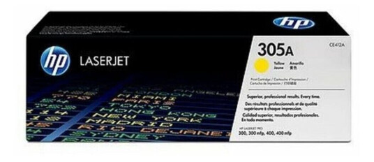 HP Originale Toner Hp Ce412a Gul
