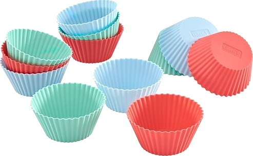 Lurch 83013 Muffinskopper Og  Topper Silikon  40 °C 240 °C 6,5 Cm 4,5 Cm
