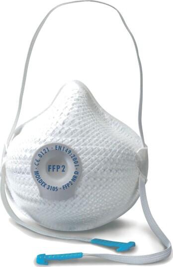 Moldex Halvmaske Air P2 310501 Med Ventil Moldex Halvmaske Air P2 310501 Med Ventil