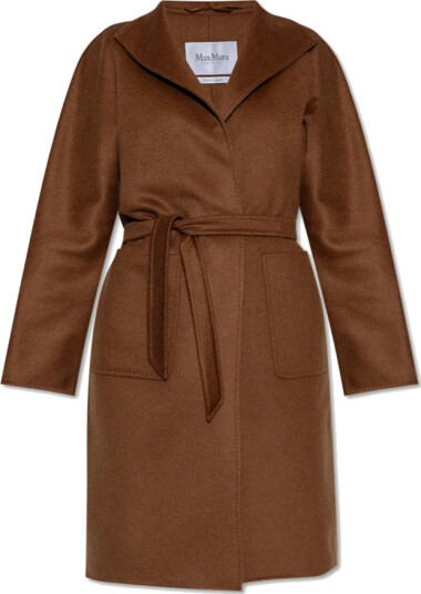 Max Mara Dame Frakker Brun S,