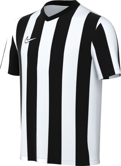Nike Spillerdrakt Dri fit Striped Division V   Hvit/svart/hvit Barn størrelse L: 147 158 cm