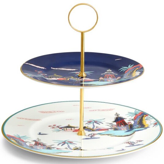 Wedgwood Wonderlust etasjefat 2 lag Wedgwood Wonderlust etasjefat 2 lag